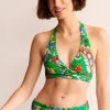 Bademode | Boden Levanzo Neckholder-Bikinioberteil-Kelly Grün, Paisley Azurblau KellyGrün,PaisleyAzurblau