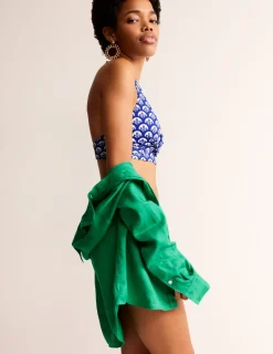 Bademode | Boden Levanzo Neckholder-Bikinioberteil-Surf The Web, Laub Geo SurfTheWeb,LaubGeo