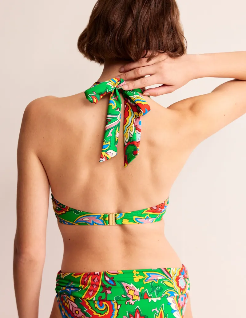 Bademode | Boden Levanzo Neckholder-Bikinioberteil-Kelly Grün, Paisley Azurblau KellyGrün,PaisleyAzurblau