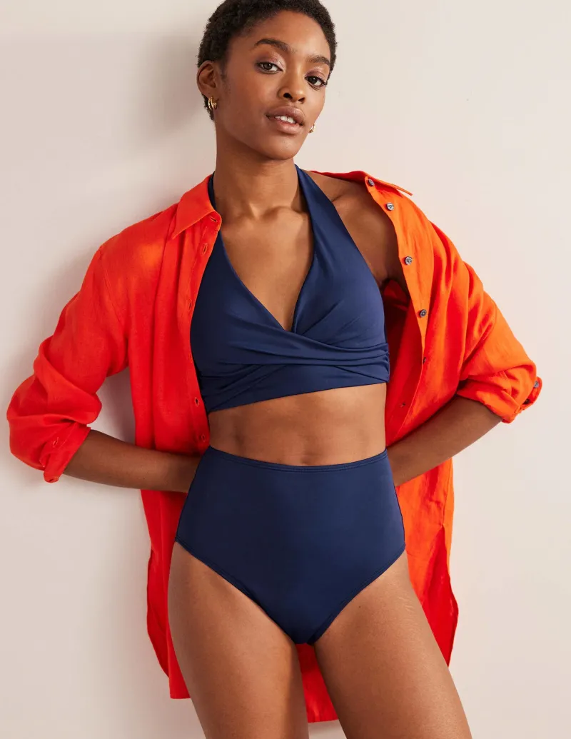 Bademode | Boden Levanzo Neckholder-Bikinioberteil-Französisches Marineblau FranzösischesMarineblau