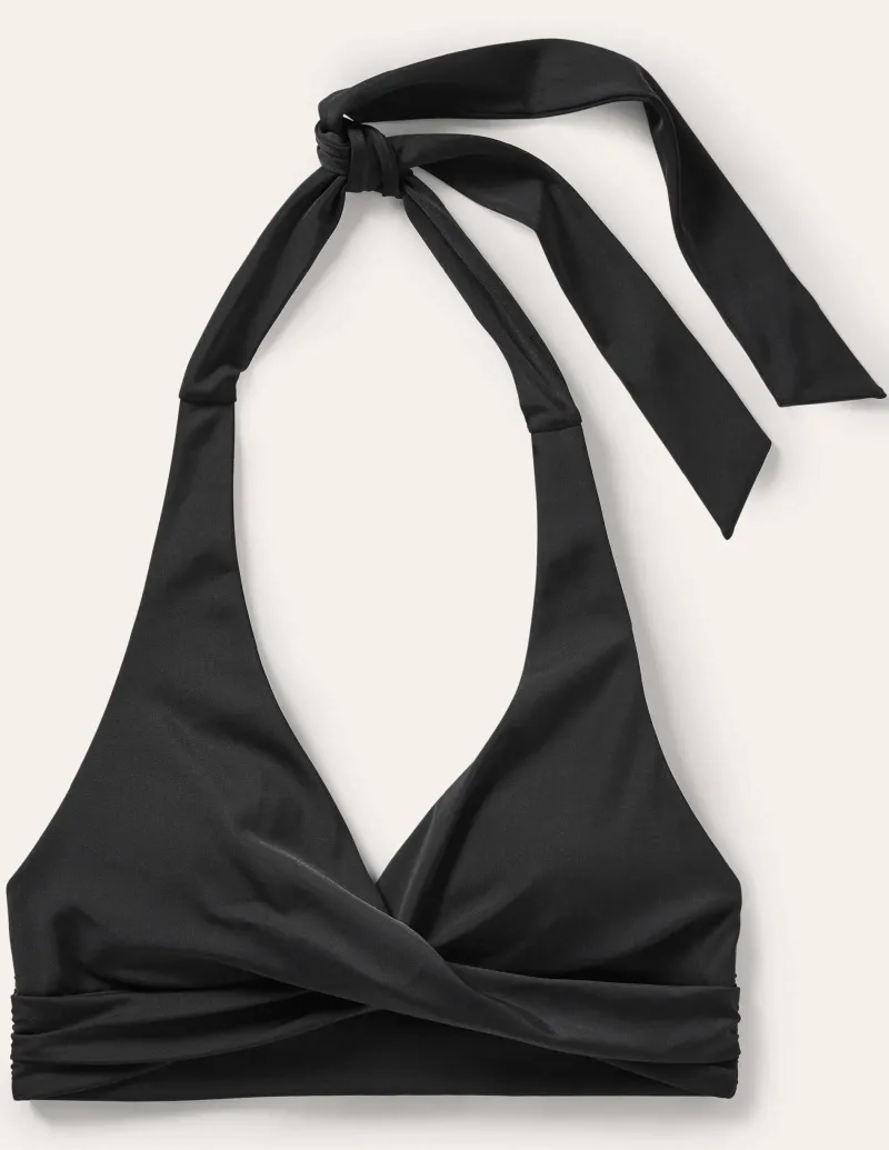 Bademode | Boden Levanzo Neckholder-Bikinioberteil- Schwarz