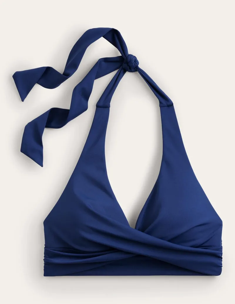 Bademode | Boden Levanzo Neckholder-Bikinioberteil-Französisches Marineblau FranzösischesMarineblau