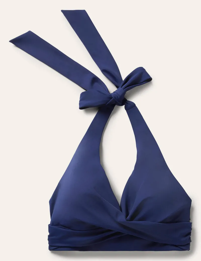 Bademode | Boden Levanzo Neckholder-Bikinioberteil-Französisches Marineblau FranzösischesMarineblau