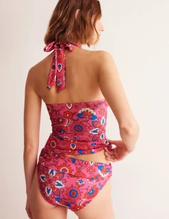 Bademode | Boden Levanzo Neckholder-Tankinioberteil-Rosa, Botanisch Welle Rosa,BotanischWelle