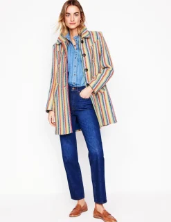 Mäntel & Jacken | Boden Lincoln Mantel mit Streifen-Regenbogen Twill Streifen RegenbogenTwillStreifen