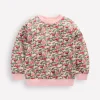 Hoodies & Kapuzenpullis | Oberteile & T-shirts | Boden Lockeres Sweatshirt mit Druck-Kreiderosa Wildrose KreiderosaWildrose