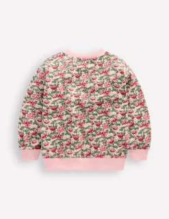 Hoodies & Kapuzenpullis | Oberteile & T-shirts | Boden Lockeres Sweatshirt mit Druck-Kreiderosa Wildrose KreiderosaWildrose