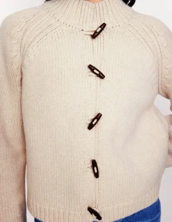 Pullover & Strickjacken | Boden Lässige Strickjacke mit Knebelknöpfen- Black