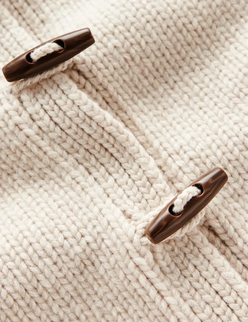 Pullover & Strickjacken | Boden Lässige Strickjacke mit Knebelknöpfen- Black