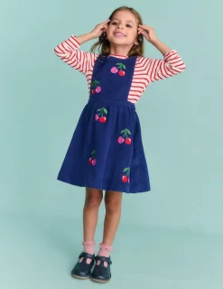 Kleider | Boden Lucilla Schürzenkleid-Steuerbordblau Kirschen SteuerbordblauKirschen