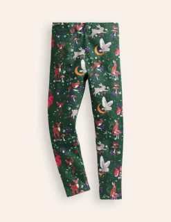 Leggings | Hosen & Jeans | Boden Lustige Leggings-Efeugrün Festlicher Wald EfeugrünFestlicherWald