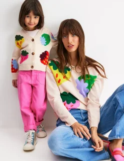 Pullover & Strickjacken | Boden Lydia Kaschmirpullover-Ecru, Erdbeeren Ecru,Erdbeeren