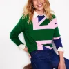 Pullover & Strickjacken | Boden Lydia Kaschmirpullover-Smaragdgrün, Union Jack Smaragdgrün,UnionJack