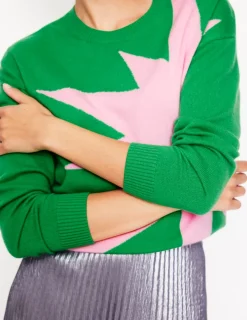 Pullover & Strickjacken | Boden Lydia Kaschmirpullover-Strahlendes Grün, Boom StrahlendesGrün,Boom