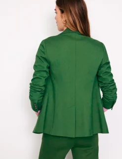 Mäntel & Jacken | Blazer | Boden Marylebone Ponte-Blazer-Dunkles Smaragdgrün DunklesSmaragdgrün