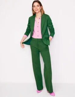 Mäntel & Jacken | Blazer | Boden Marylebone Ponte-Blazer-Dunkles Smaragdgrün DunklesSmaragdgrün