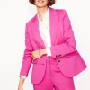 Mäntel & Jacken | Blazer | Boden Marylebone Ponte-Blazer-Rosa Pfingstrose RosaPfingstrose