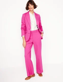 Mäntel & Jacken | Blazer | Boden Marylebone Ponte-Blazer-Rosa Pfingstrose RosaPfingstrose