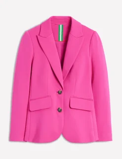 Mäntel & Jacken | Blazer | Boden Marylebone Ponte-Blazer-Rosa Pfingstrose RosaPfingstrose