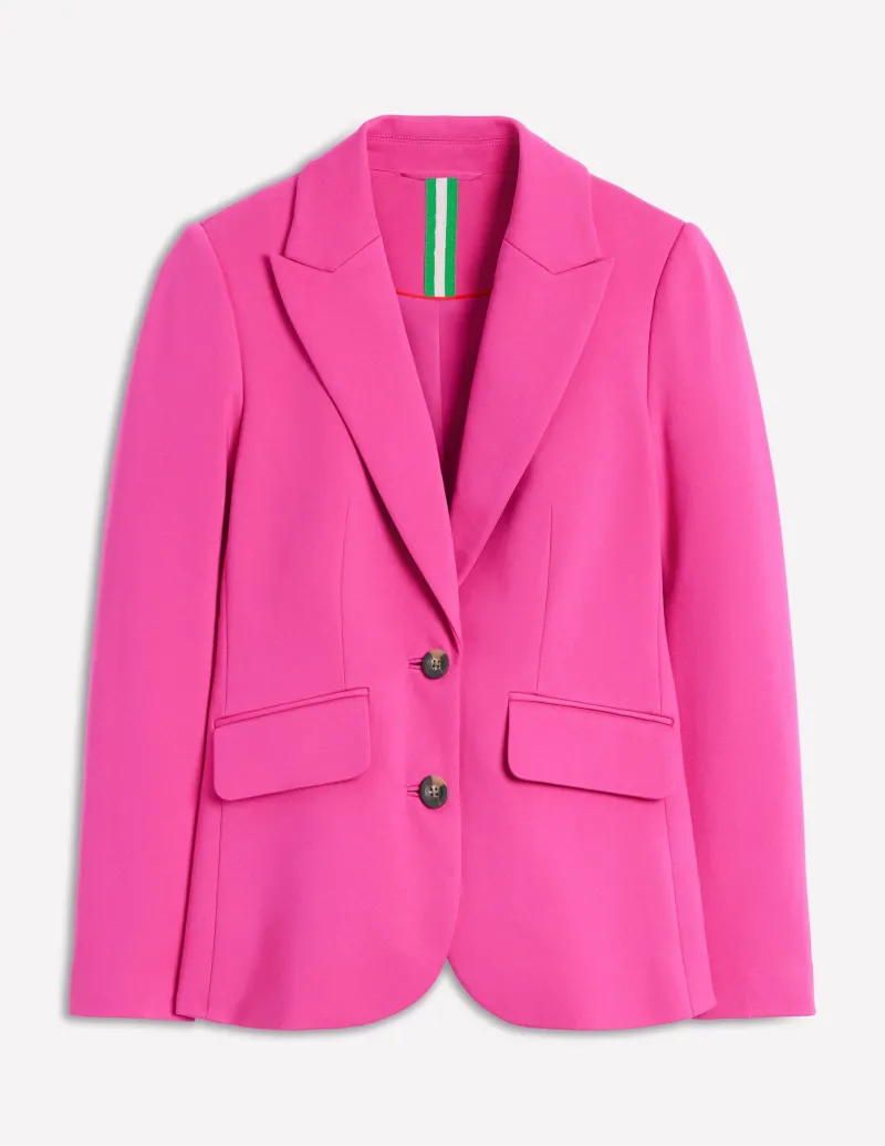 Mäntel & Jacken | Blazer | Boden Marylebone Ponte-Blazer-Rosa Pfingstrose RosaPfingstrose