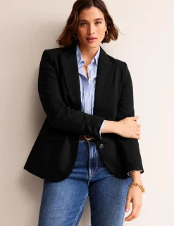Mäntel & Jacken | Blazer | Boden Marylebone Ponte-Blazer- Schwarz
