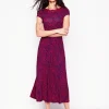 Kleider & Jumpsuits | Midi | Boden Melanie Jersey-Midikleid-Französisches Marineblau, Herz-Cluster FranzösischesMarineblau,Herz-Cluster