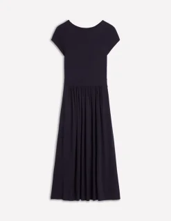 Kleider & Jumpsuits | Midi | Boden Melanie Jersey-Midikleid- Marineblaue
