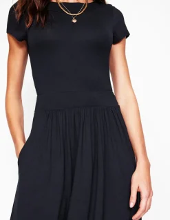 Kleider & Jumpsuits | Midi | Boden Melanie Jersey-Midikleid- Schwarz