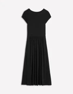 Kleider & Jumpsuits | Midi | Boden Melanie Jersey-Midikleid- Schwarz