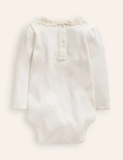Oberteile & T-shirts | Boden Mit Kragen-Ivory and Navy Spot IvoryandNavySpot
