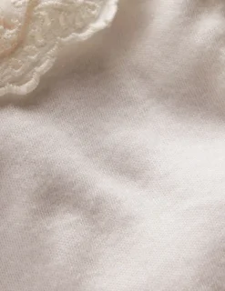 Oberteile & T-shirts | Boden Mit Kragen-Ivory and Navy Spot IvoryandNavySpot