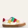 Schuhe, Turnschuhe & Sandalen | Boden Niedrige Sneaker aus Leder-Weiß und Bunt Blockfarben WeißundBuntBlockfarben