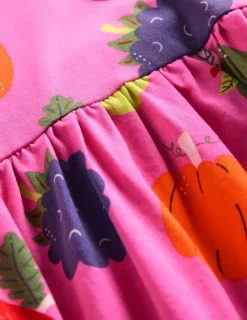Kleider | Boden Originelles langärmeliges Jerseykleid-Prickelndes Pink Herbstfreunde PrickelndesPinkHerbstfreunde