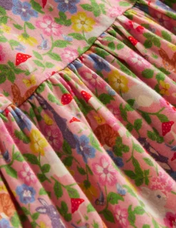 Kleider | Boden Originelles langärmeliges Jerseykleid-Vintage-Rosa Hase Feld Vintage-RosaHaseFeld