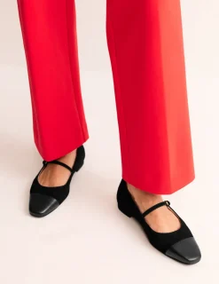 Flache Schuhe | Boden Penelope Flache Mary Janes- Schwarz