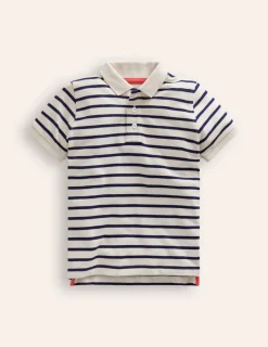 Oberteile & T-shirts | Boden Piqué-Polohemd- Dunkelblau/Ecru