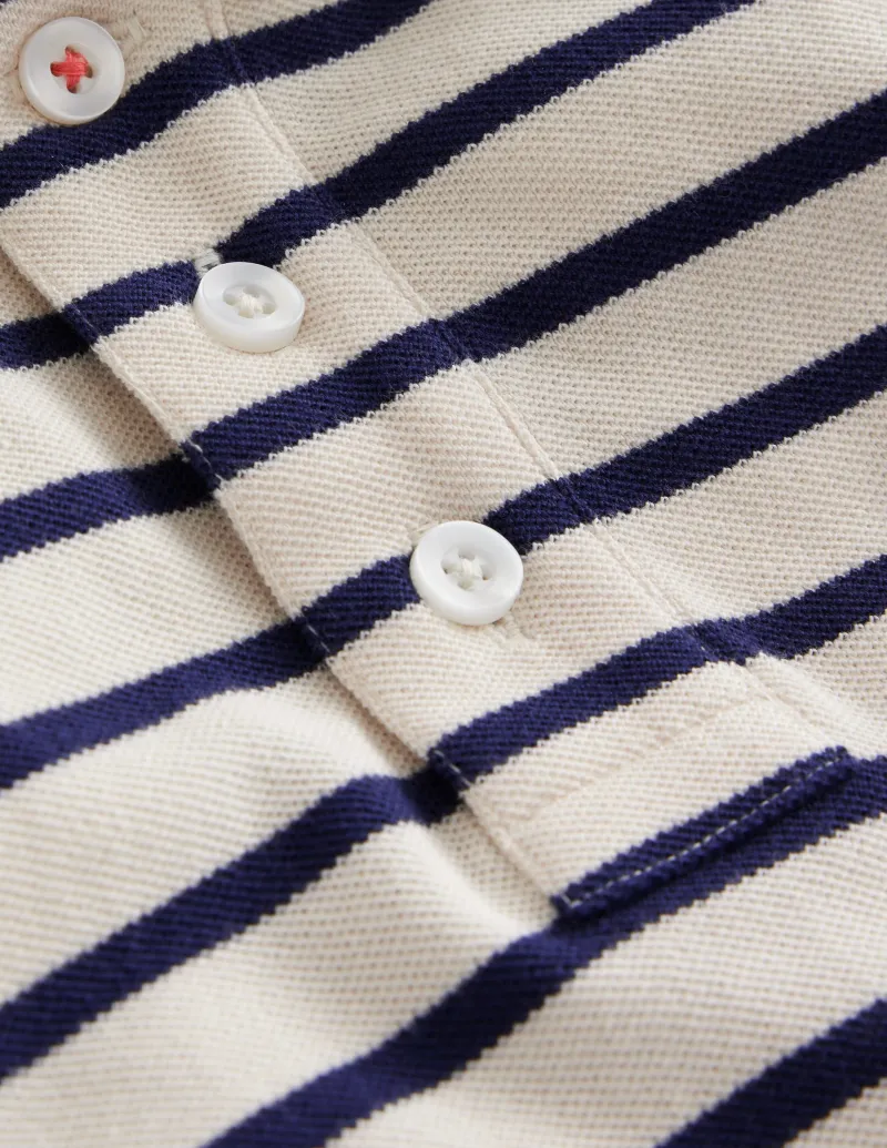 Oberteile & T-shirts | Boden Piqué-Polohemd- Dunkelblau/Ecru