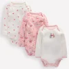 Oberteile & T-shirts | Boden Pointelle-Bodys im 3er-Pack-Rosa Liebeshasen RosaLiebeshasen