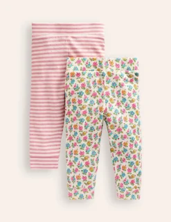 Hosen & Leggings | Boden Pointelle-Leggings im 2er-Pack- Mandelrosa/Naturweiß