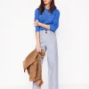 Hosen | Boden Primrose Hose mit aufgesetzten Taschen-Blau und Naturweiß mit Streifen BlauundNaturweißmitStreifen