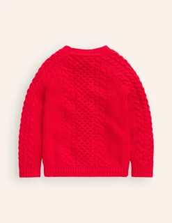 Pullover & Strickjacken | Boden Pullover mit klassischem Zopfmuster-Anemone Honeycomb Spot AnemoneHoneycombSpot