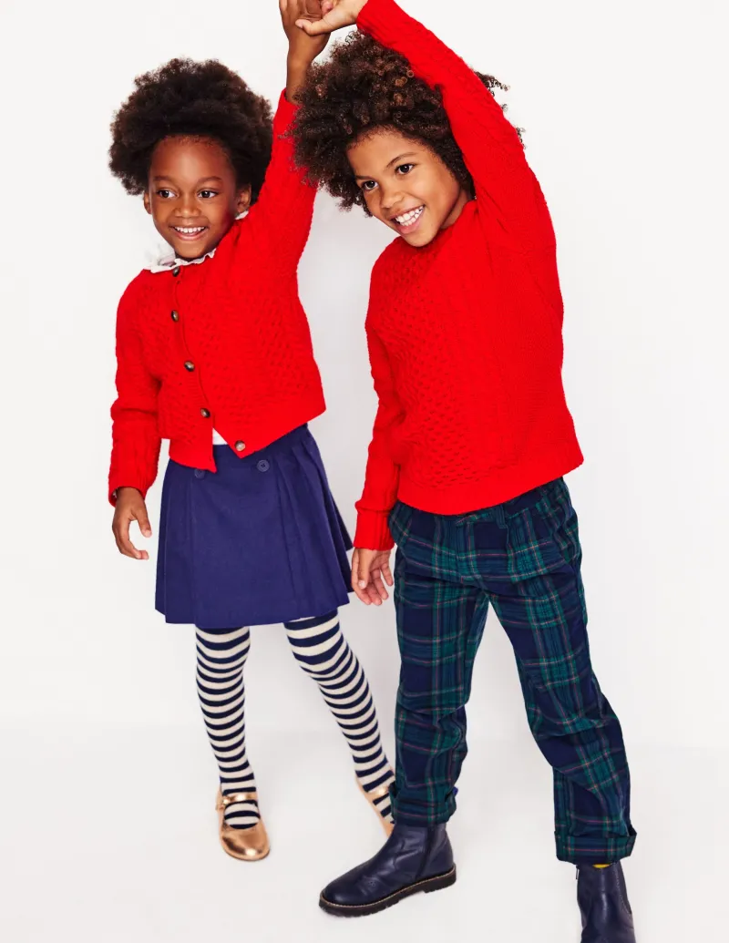 Pullover & Strickjacken | Boden Pullover mit klassischem Zopfmuster-Anemone Honeycomb Spot AnemoneHoneycombSpot