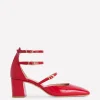 Absatzschuhe | Boden Pumps mit Riemchen und Blockabsatz-Anemone Honeycomb Spot AnemoneHoneycombSpot