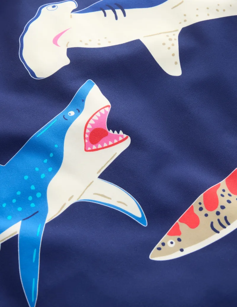 Bademode | Boden Rash Top mit Logo-Schuluniform-Navy, Haie Schuluniform-Navy,Haie