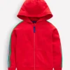 Sweatshirts & Fleeces | Oberteile & T-shirts | Boden Regenbogen-Kapuzenjacke- Kirschrot