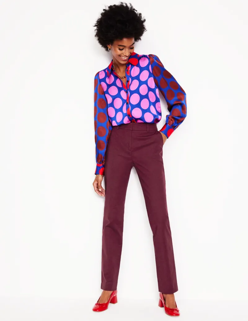 Hosen | Boden Richmond Hose- Dunkelviolett