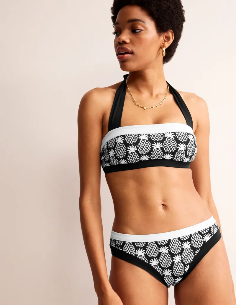 Bademode | Boden Santorini Bikinihose-Black/Pewter Embelishment Black/PewterEmbelishment
