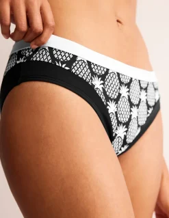 Bademode | Boden Santorini Bikinihose-Black/Pewter Embelishment Black/PewterEmbelishment
