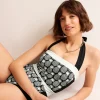 Bademode | Boden Santorini Neckholder-Badeanzug-Schwarz, Ananas Geo Schwarz,AnanasGeo