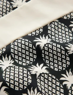 Bademode | Boden Santorini Neckholder-Badeanzug-Schwarz, Ananas Geo Schwarz,AnanasGeo
